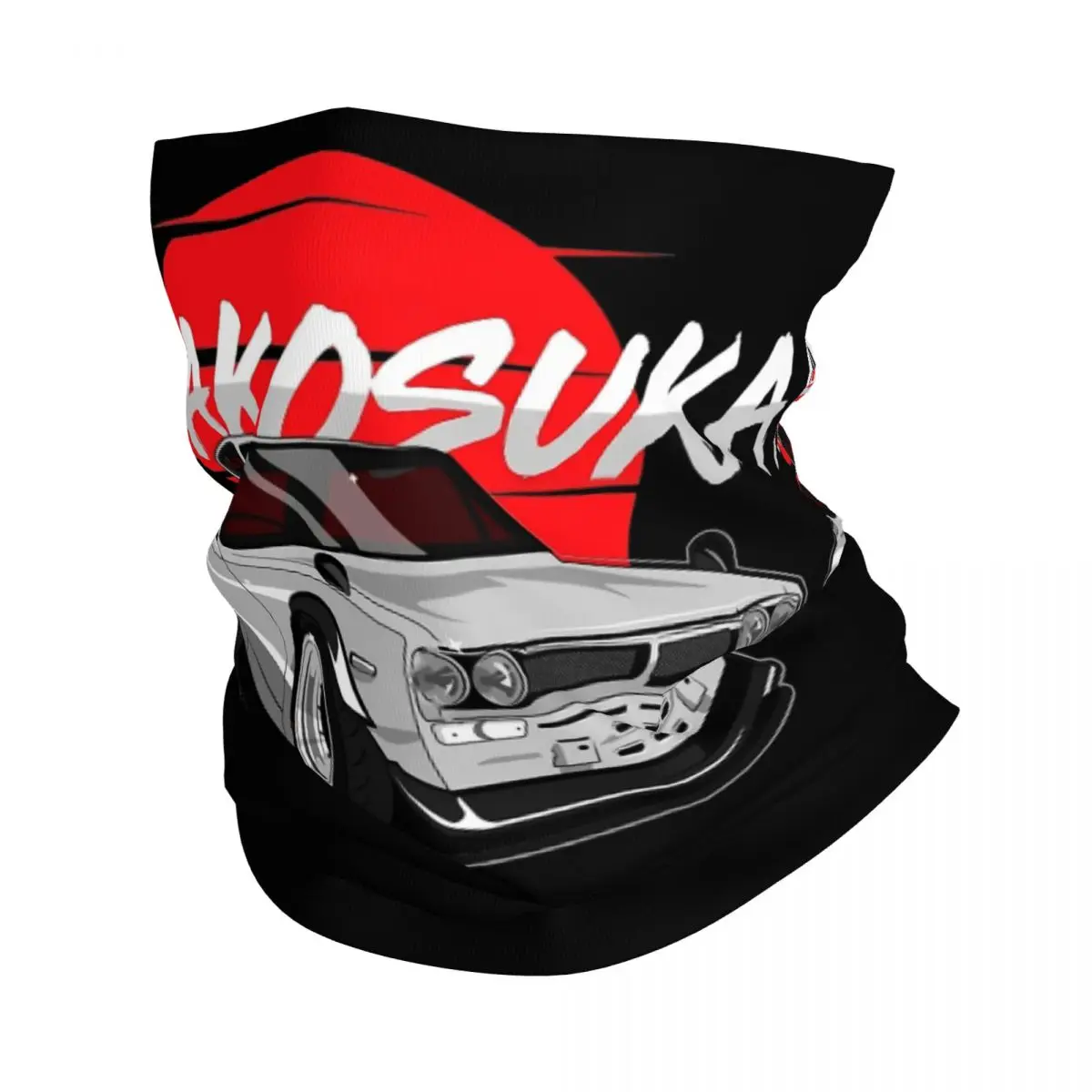 Бандана для мотокросса Nissan Skyline HAKOSUKA, накидка на шею с принтом, ярлыки, шарф, унисекс, для взрослых, зима