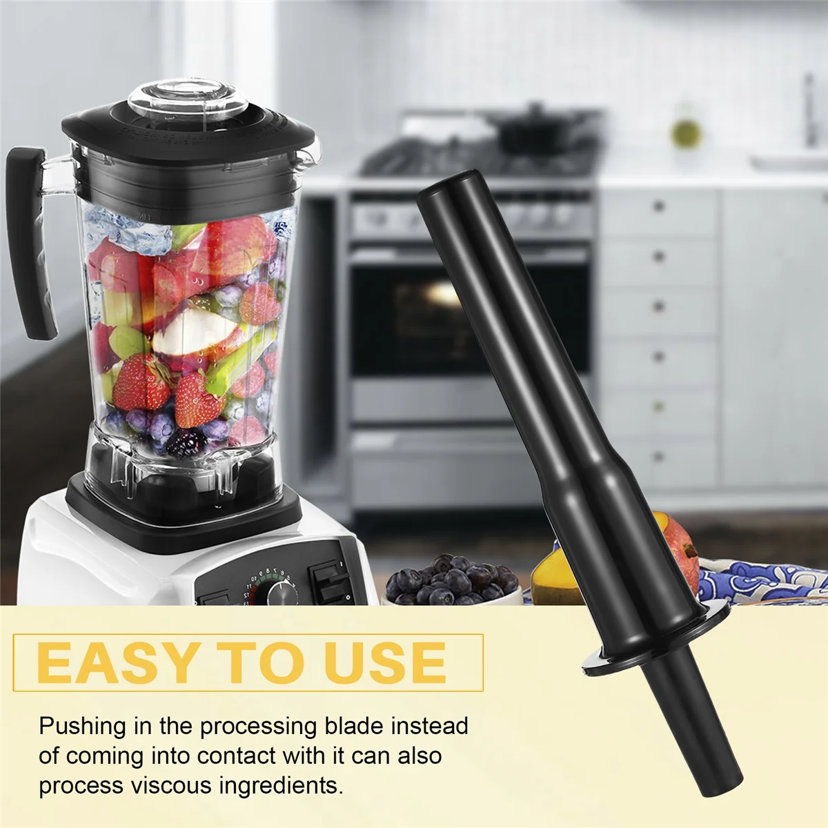 Пластиковый плунжер для тампера блендера и ускорителя блендеров Vitamix 760/5000/5200