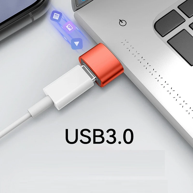 2 шт. переходник с USB Type C на 3 0 OTG 6 А