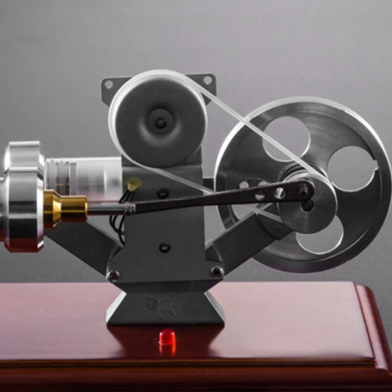 Ретро стиль горячего воздуха двигатель Стирлинга модель маховика дизайн