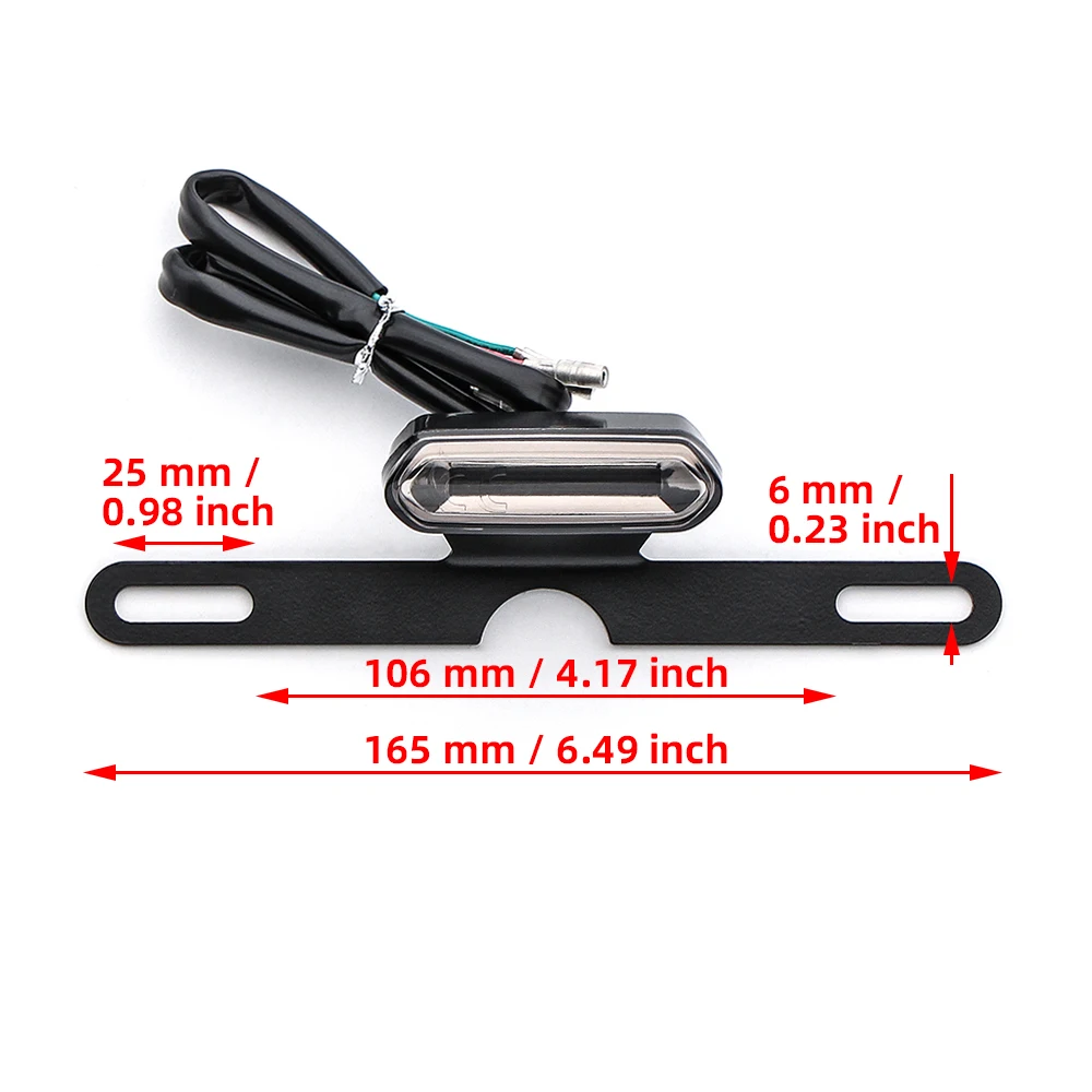 Задний фонарь светодиодный светильник номерного знака подсветка номеров