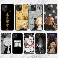 tokyo revengers mikey manjiro sano phone case for iphone 11 12 mini 13 pro xs max x 8 7 6s plus 5 se xr shell