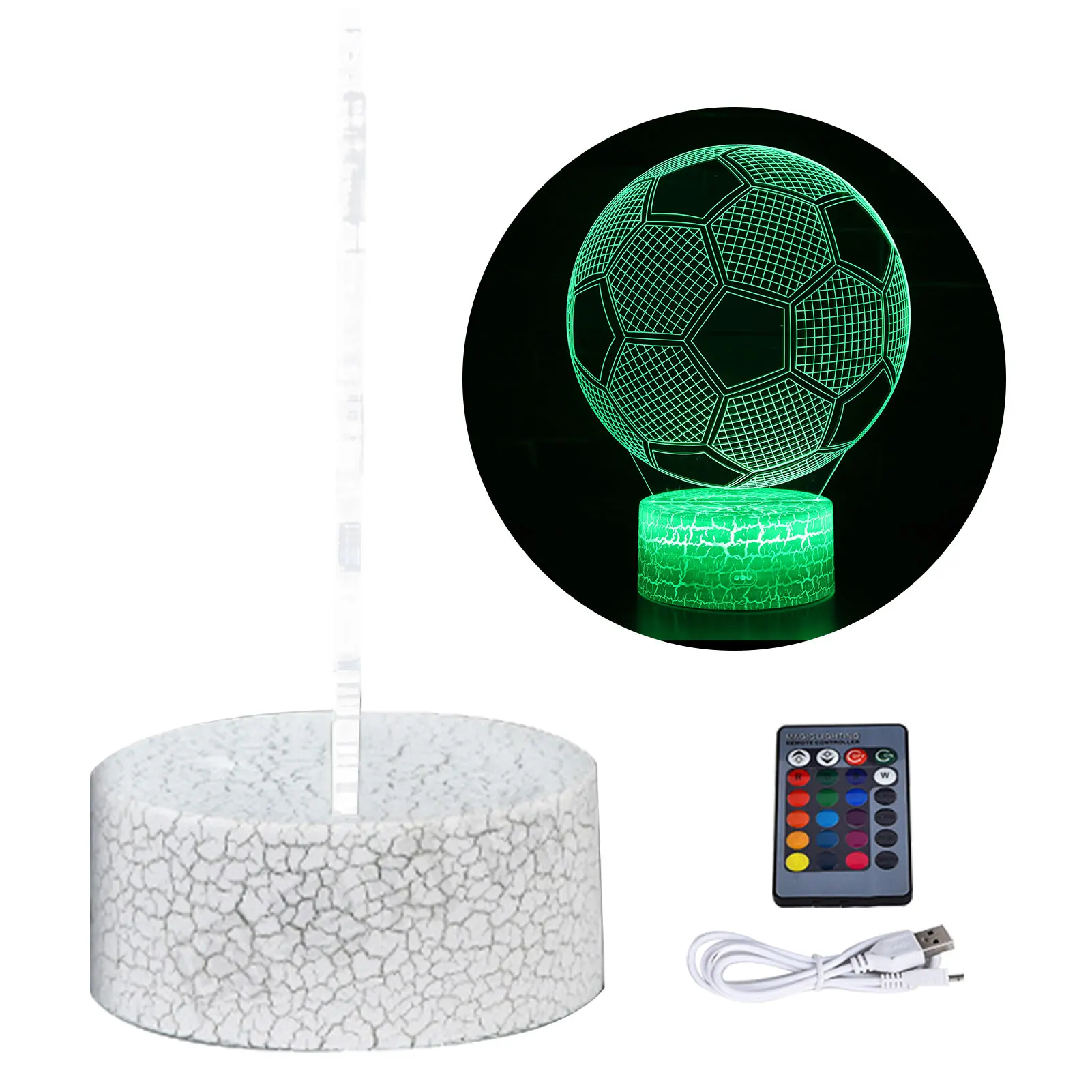 

Светодиодный настольный светильник для детей, 16 цветов, с сенсорным управлением