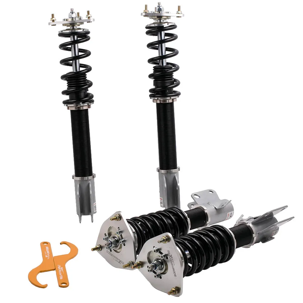 

Adjustable Damper Coilovers For Subaru Impreza WRX GDA GDB Saab 9-2X Shock Strut Coilover Shock Absorber Lowering Coil Spring