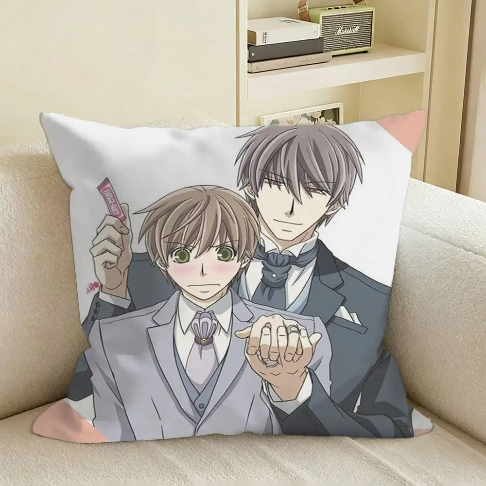 Фото Чехол для диванной подушки Sekai-Ichi Hatsukoi BL-Anime, однотонный, для гостиной, домашний декор, чехол для подушки №2