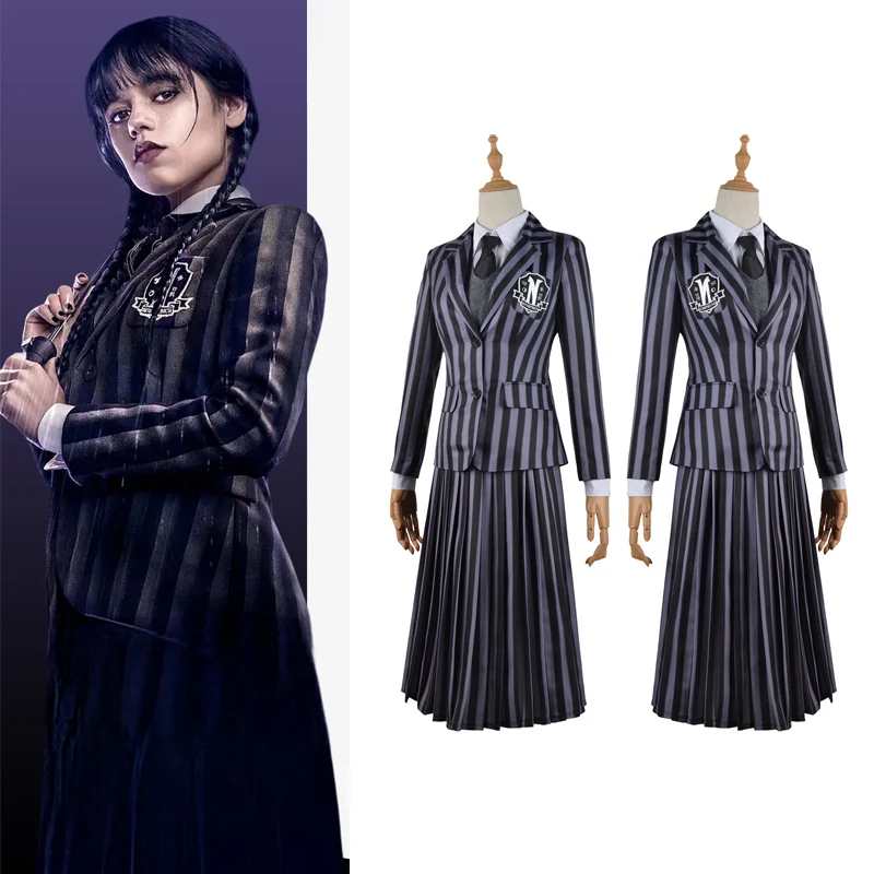 

Женская одежда для косплея, черная школьная форма