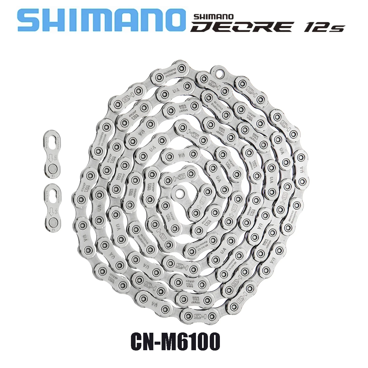 

Цепь велосипедная SHIMANO SLX XT XTR M6100, 12 Скоростей, 118 звеньев