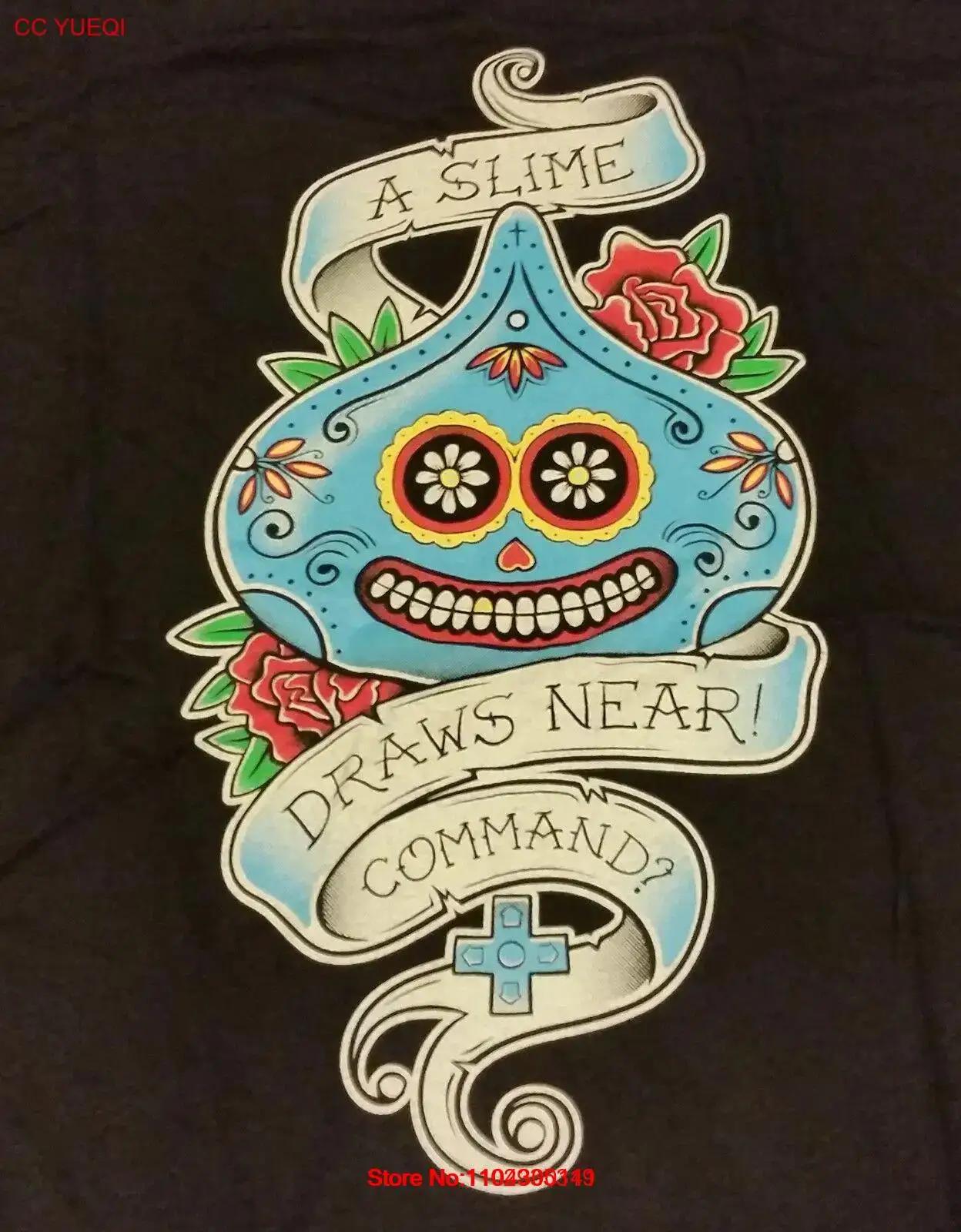 Пародия рубашки Slime De Los Muertos Theyetee