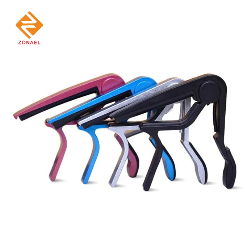

Guitar parts Guitar Capo for acoustic and electric guitars Total aluminium material Guitar Accessories