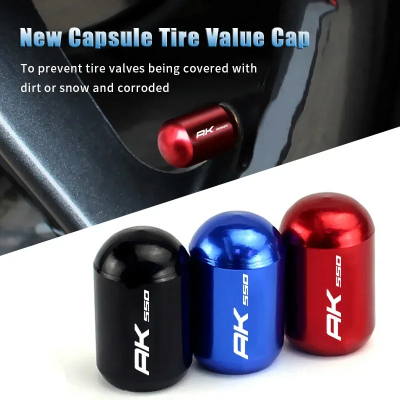 ity 2 sztuki kołpaków na felgi motocyklowe do KYMCO AK550 AK 550 2024 2023 2019 2021 Uniwersalne hermetyczne pokrowce Akcesoria