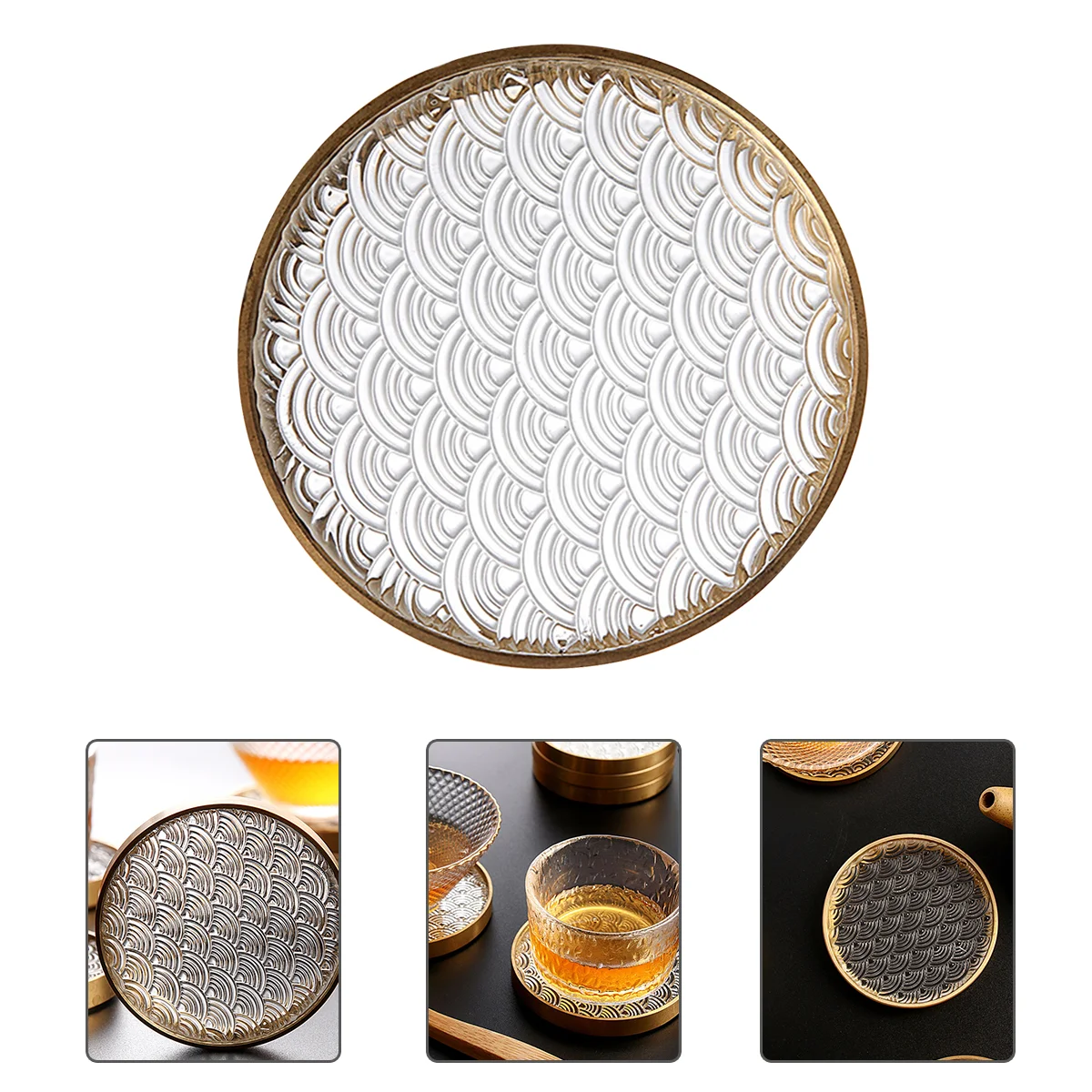 

Coaster Profesional Delicate Heat-resistant Teacup Mats Cup Cushions Cup Coasters Tea Cup Trays