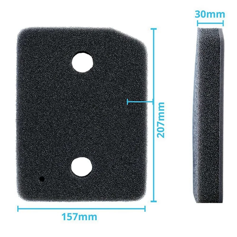 16 шт. поролоновый фильтр для сушильной машины Miele 9164761 Сушилка с тепловым насосом