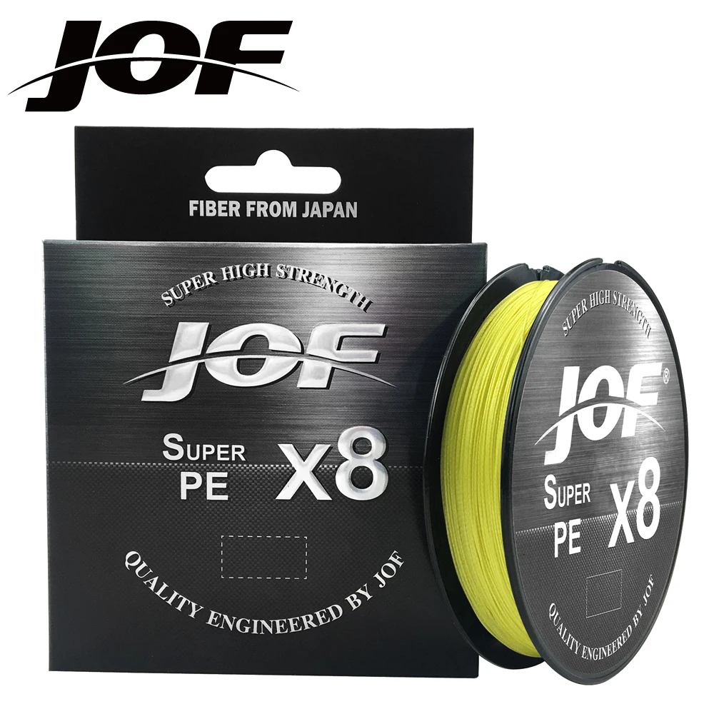 

JOF Micro Fishing Lines 8 Strands Braided PE 150m Japan Smooth Multifilament Line Carp Fly Fishing Wire Strong 8X Weave