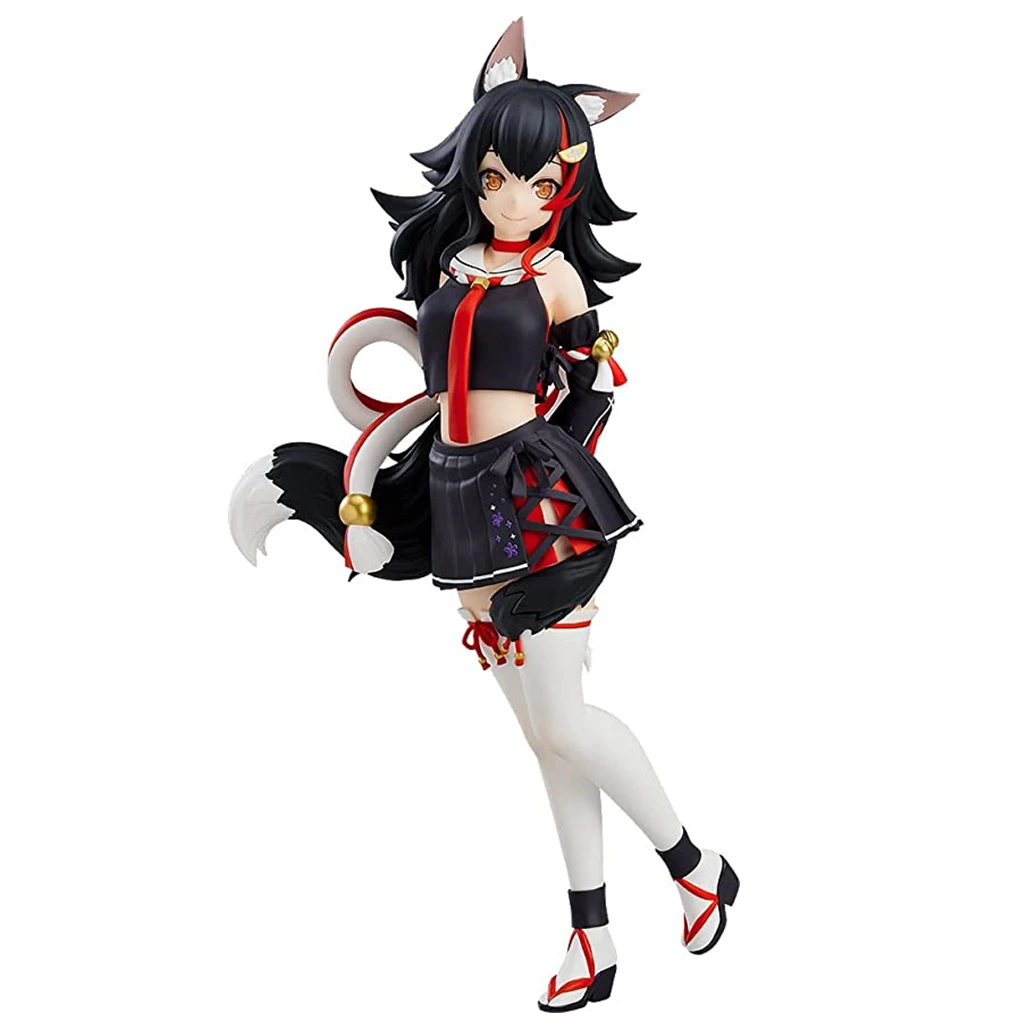 

In Stock Original GOOD SMILE COMPANY POP UP PARADE Hololive Production Mio Okami Action Figure Anime Model Collectible Toys Gift