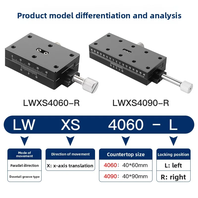Фото HIWIN X-образный подшипник-слайдер LWXS4060/4090 6HH1 с ручной регулировкой и точной настройкой перемещения, гарантия 1 год №4