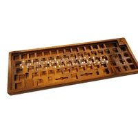 cnc milling 65 60 brass aluminum metal keyboard parts custom bronze cnc machining mechanical keyboard copper case cnc service