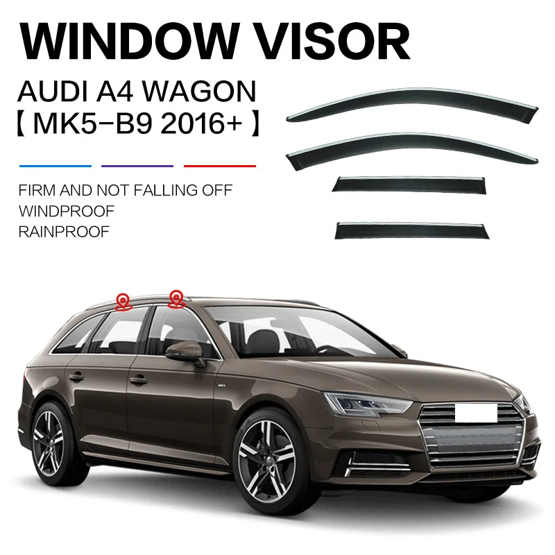 

4 шт./комплект, пластиковые отражатели для окон Allroad 2008-2015 2016