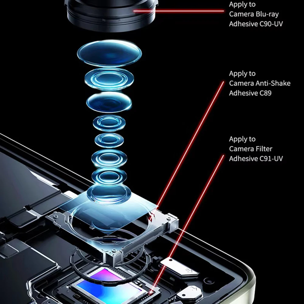Специальный клей для ремонта механической камеры C89 C90-UV C91-UV мобильного телефона