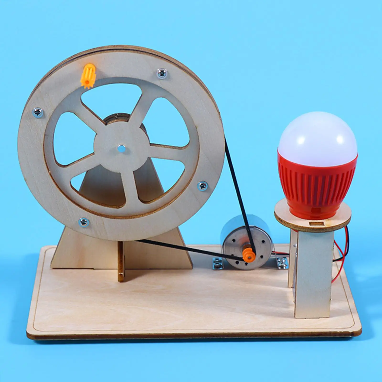 

Light Bulb Science Experiments Kits Hand Cranked Power Generation for Kids