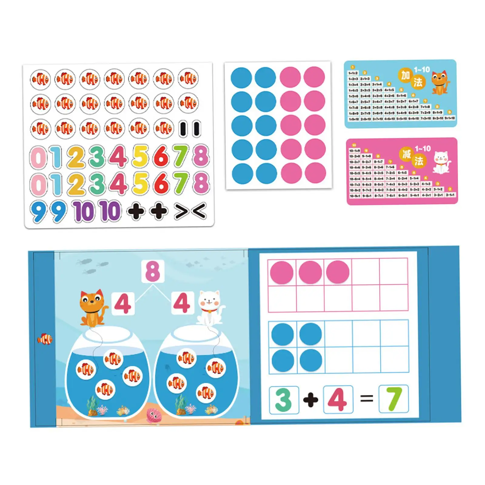 

Набор из десяти рамок для раннего развития, игрушка с числами и подсчетом, математические игрушки для дошкольников, детского сада, начально...