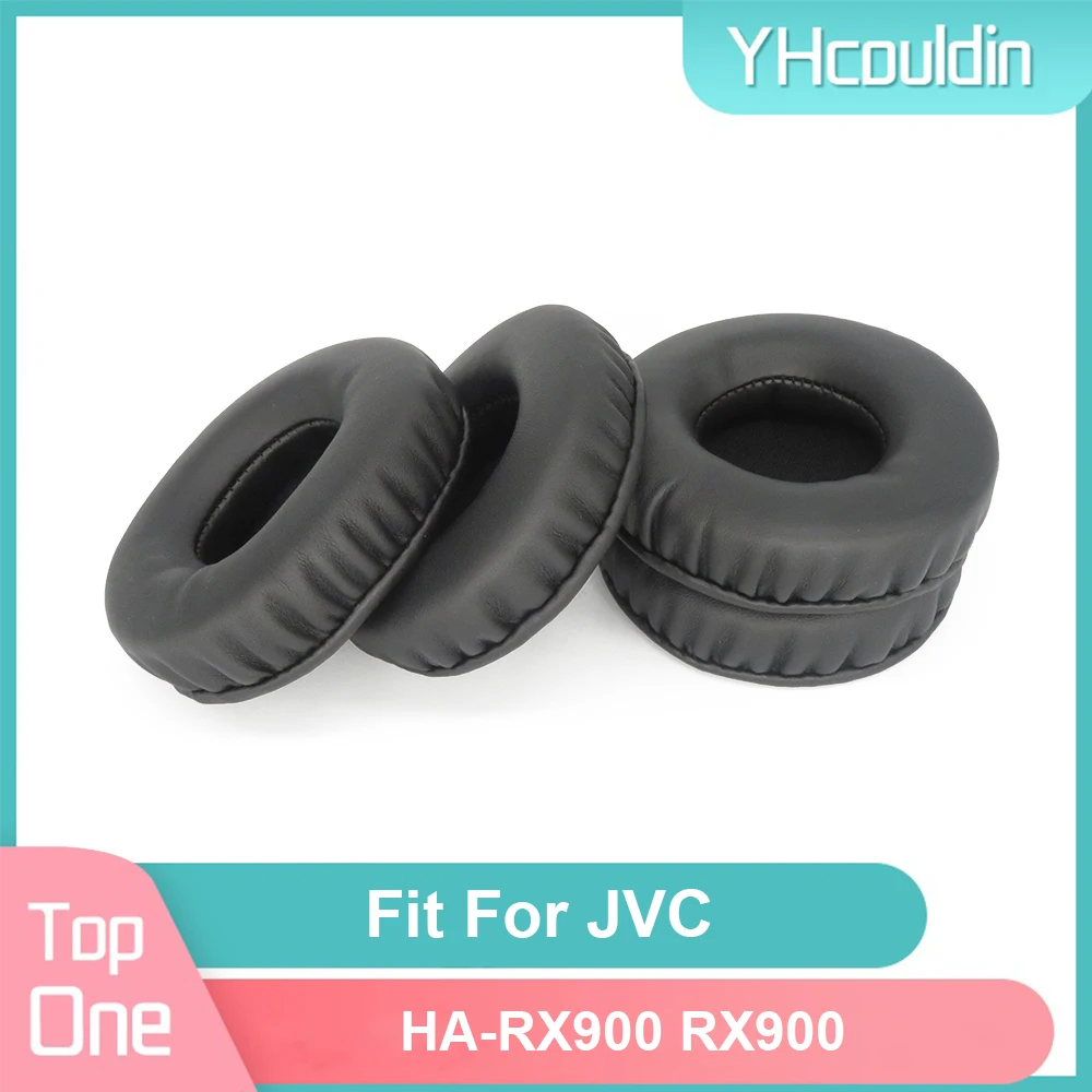 Earpads For JVC HA-RX900 RX900 Headphone Earcushions PU Soft Pads Foam Ear Pads Black