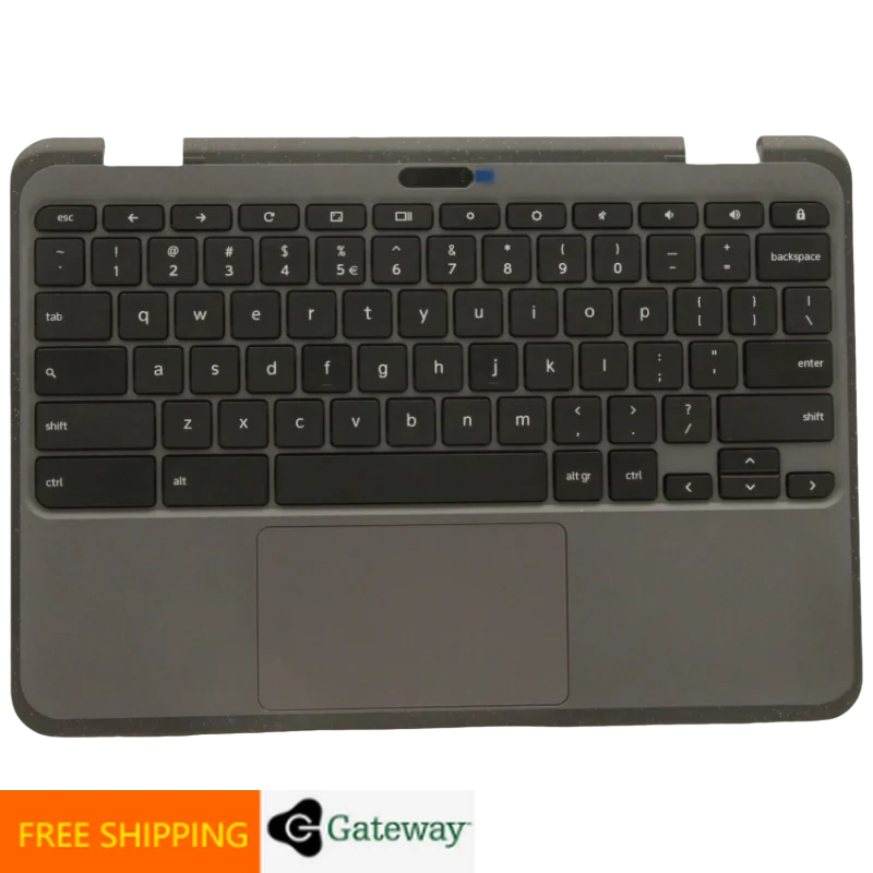 Американский английский серый верхний чехол для клавиатуры упор рук Lenovo 300e Chromebook