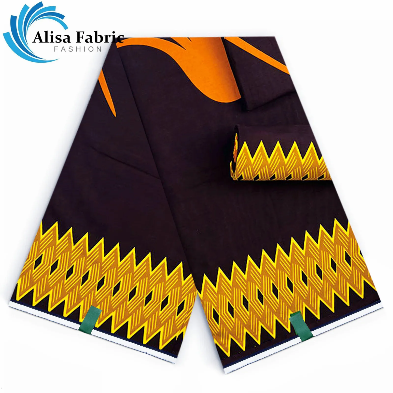 Анкара с блочным принтом 100% хлопок Ler cutumes heritiers