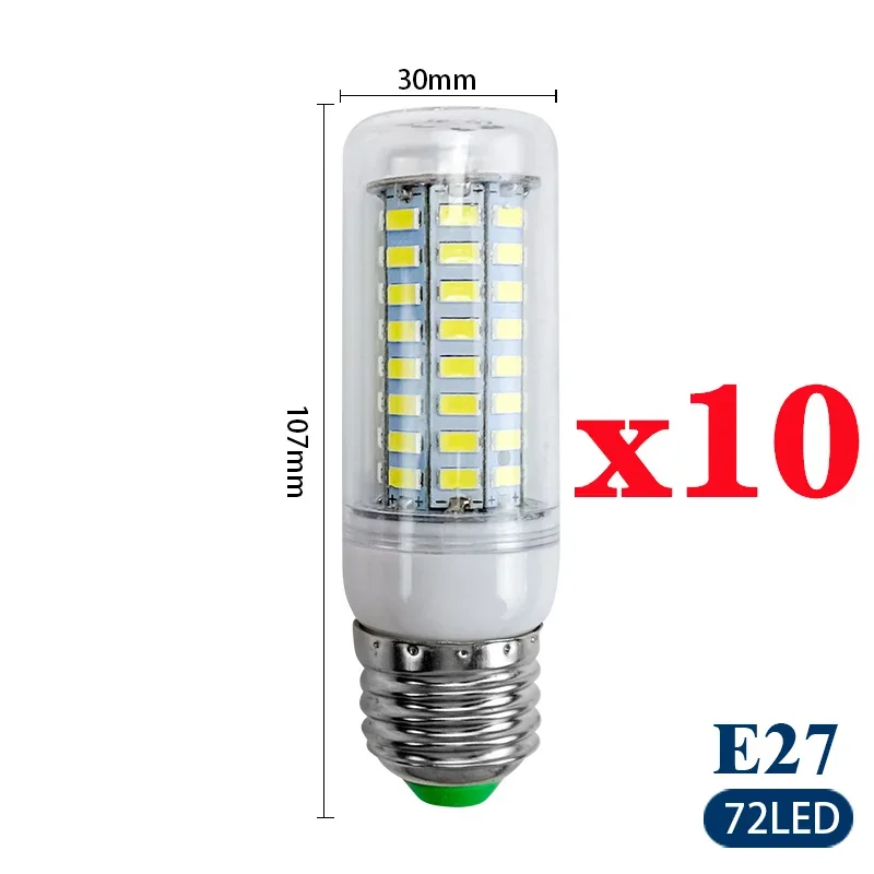 

LARZI Светодиодная кукурузная лампа E27 220В SMD5730