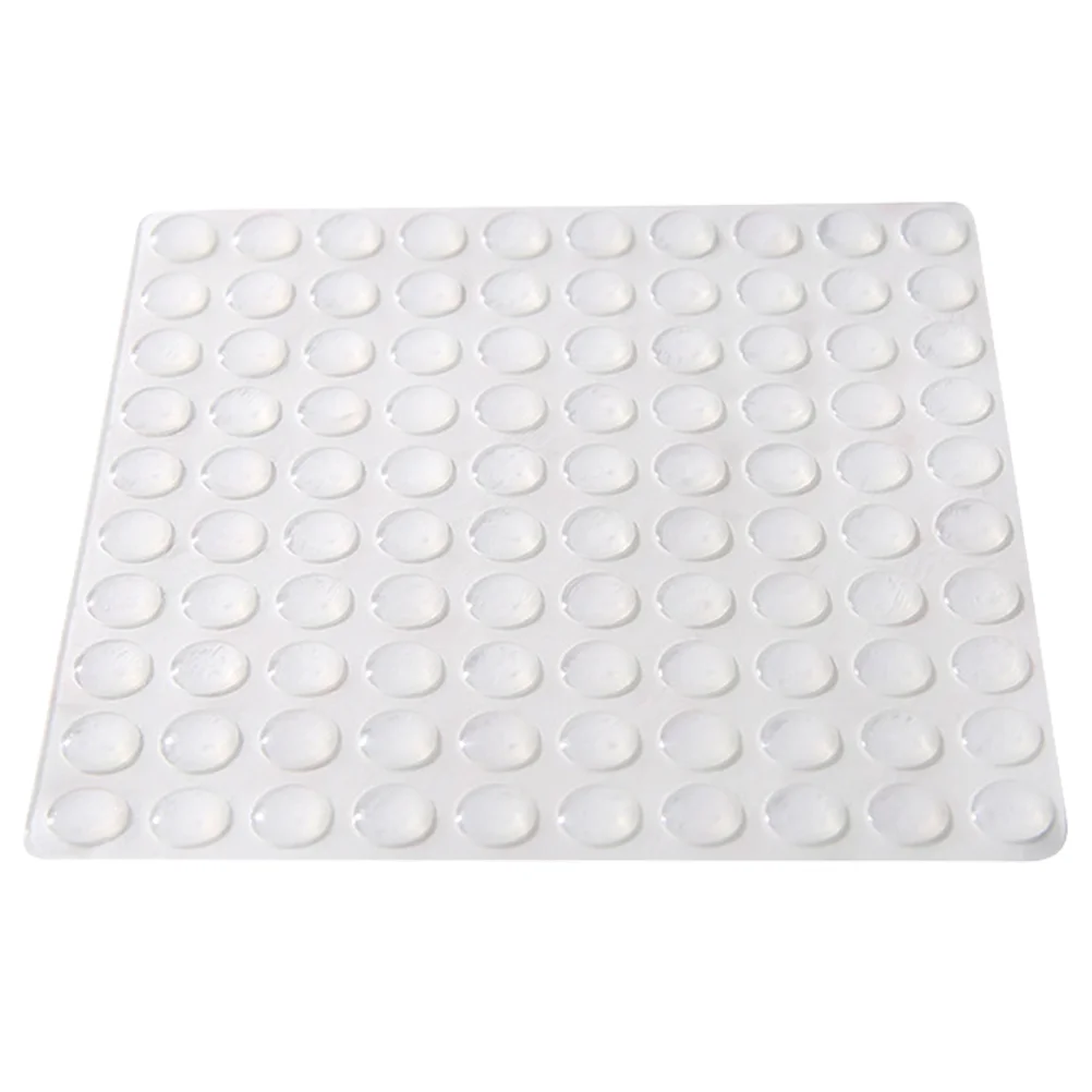 

50pcs Anti-Collision Sticker Furniture Cabinet Door Silicone Buffer Silencer