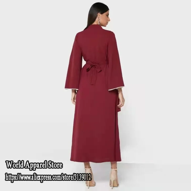Ramadan Abaya Dubai Arabic Turkey Islam Muslim Long Maxi Hijab Dress For Women Robe Longue Femme Musulmane De Soiree Vestidos