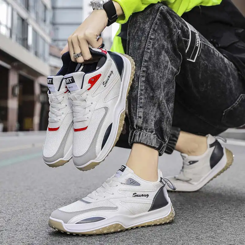 

Formal Man Sport Shoes Fashion Trainers Mens Running Shoes Mem Men's Sports Shoes Brands New Arrival White Sneakers Mesh Tennis