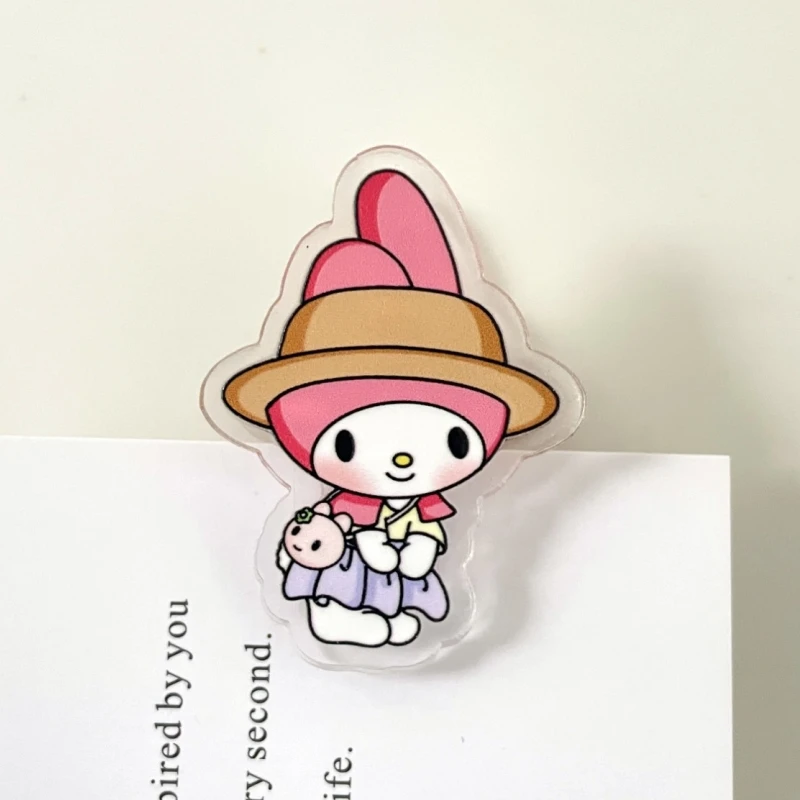 Sanrios аниме Kawaii My Melody Cinnamorroll зажим для уплотнения высокая красота