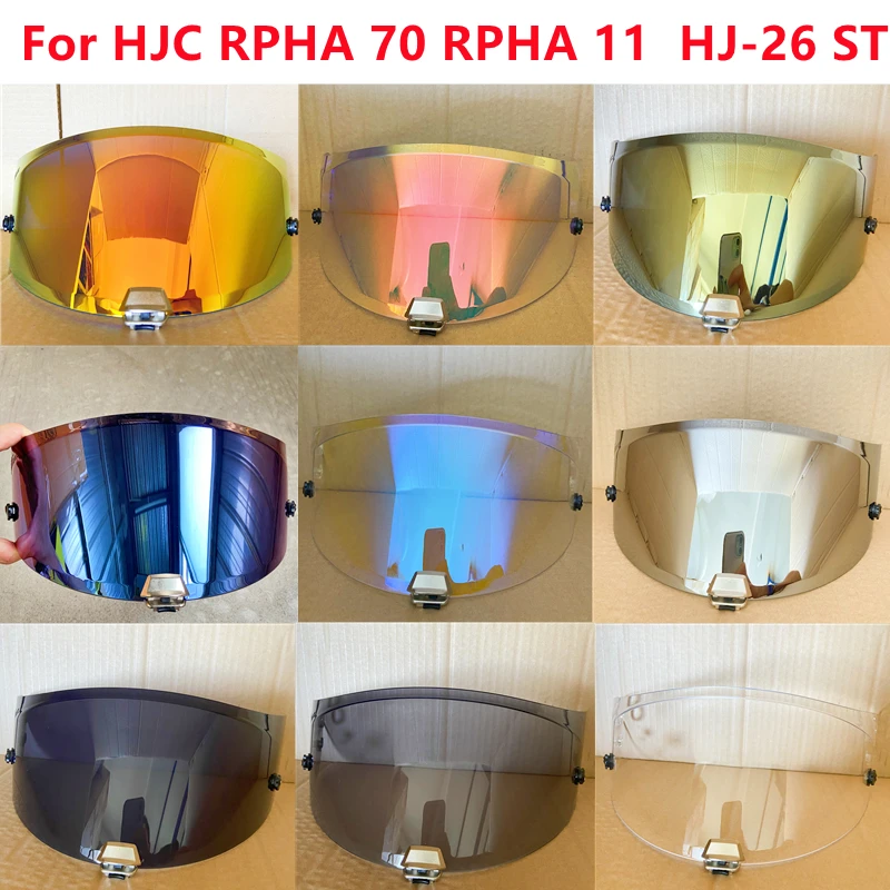 HJ-26 Helmet Visor for HJC RPHA 70 RPHA 11  HJ-26 ST Motorcycle Helmet Shield Universal Size Sunscreen Casco Moto Accessories