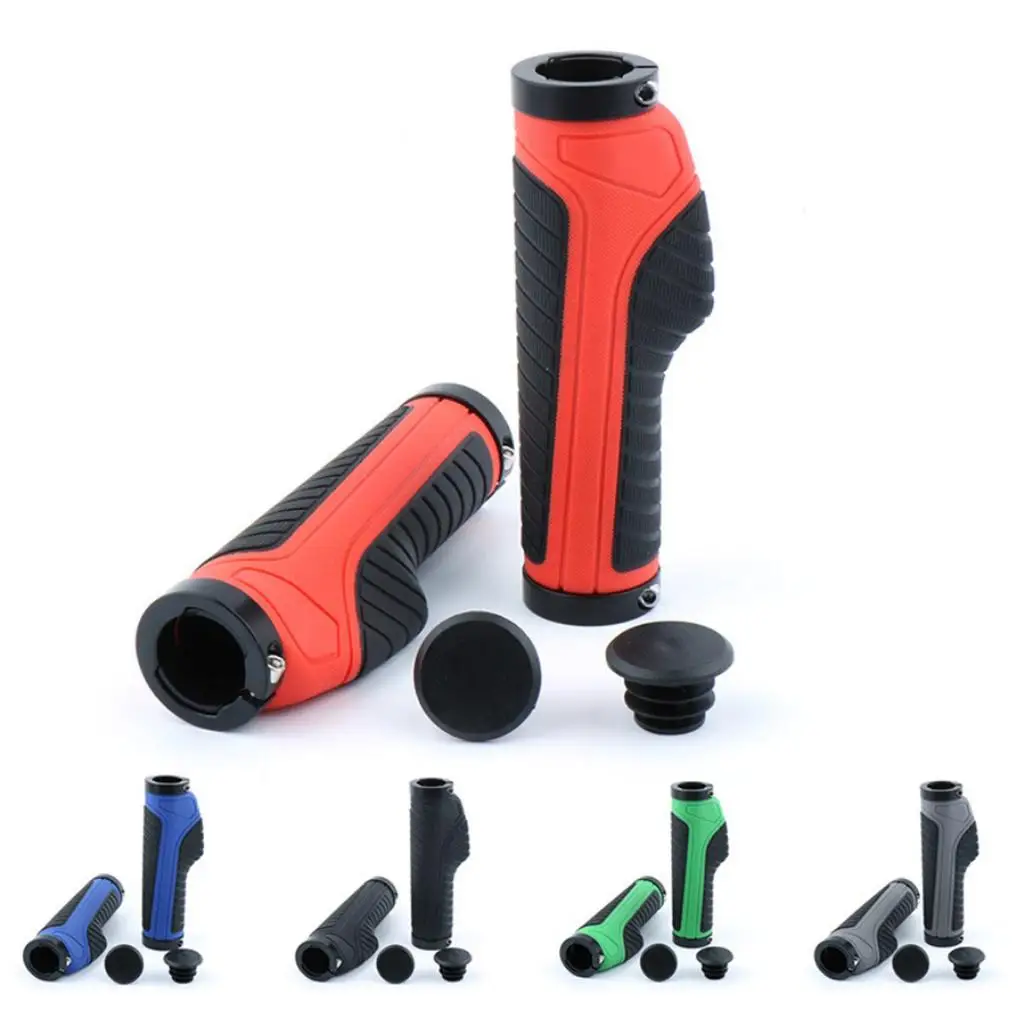 

Bike Handlebar Grips, Double Bicycle Grips for MTB, BMX, Mountain, Downhill, Folding Bike and - Choose Colors