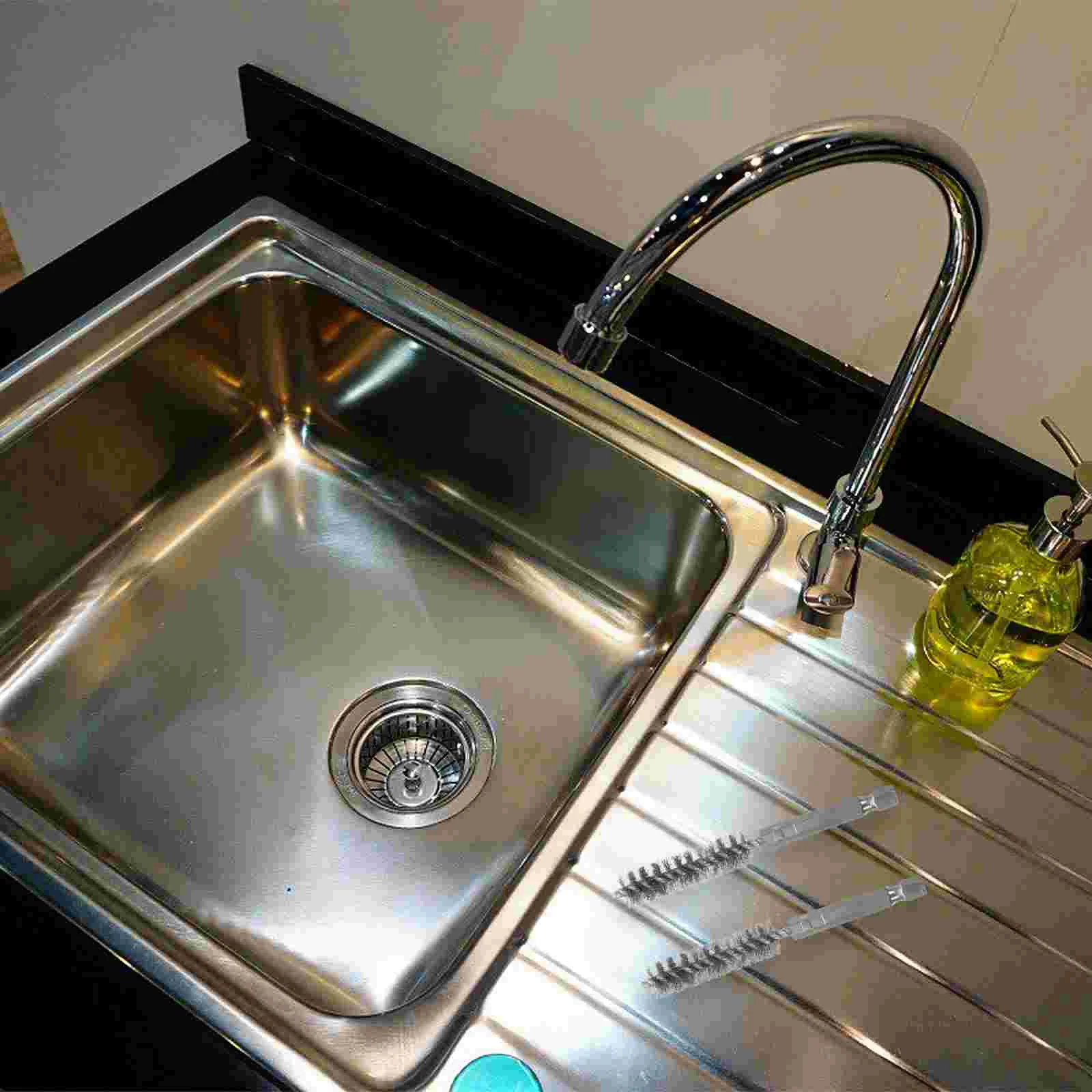 

2 Pcs Pipe Deburring Tool Hexagon Wire Brush Drill Stainless Steel Bore Hole Cleaning Brushes