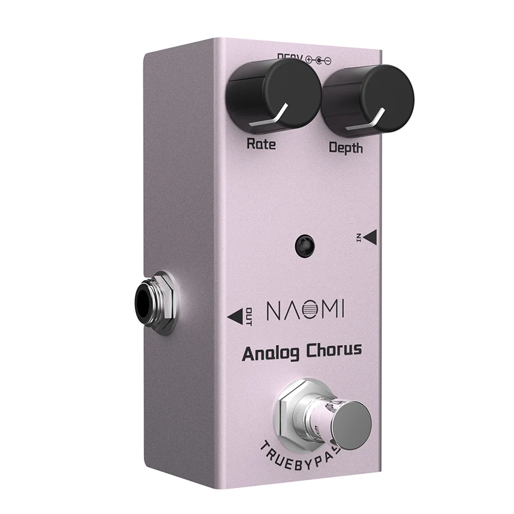 

NEP-07 Electric Guitar Effect Pedal Analog Chorus Type Electric Guitar Voice Mixers Powered By DC 9V Adapter