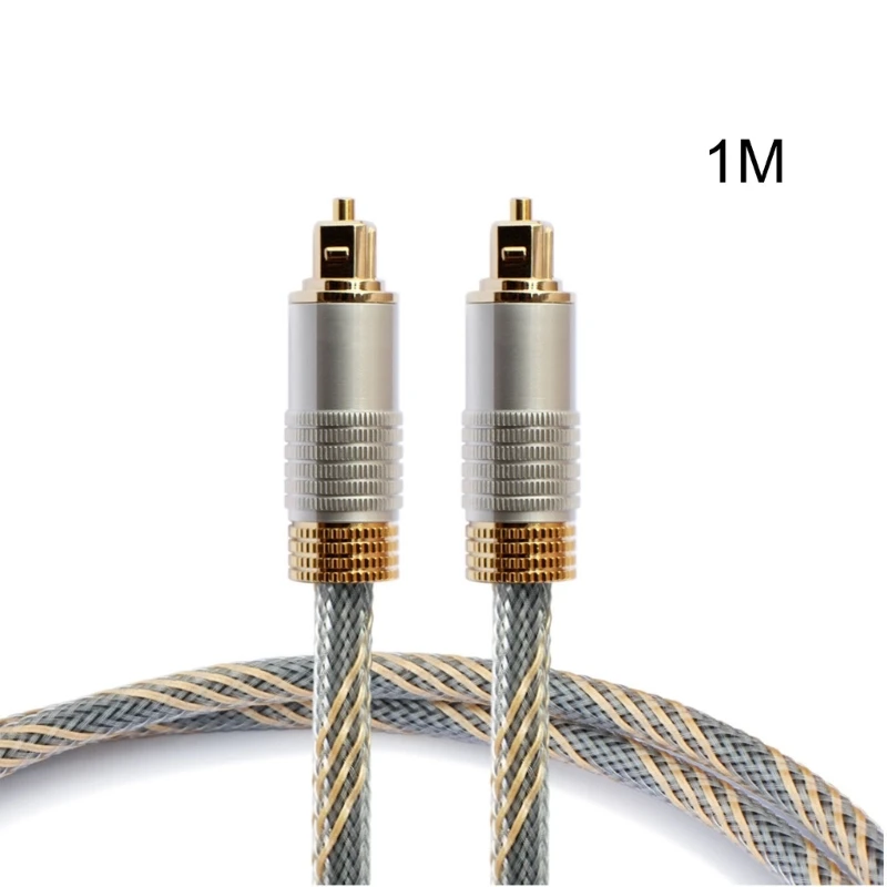 Digital Sound SPDIF Optical Cable Fiber Optical  Cable Male to Male for Home Theater Soundbar  Projector