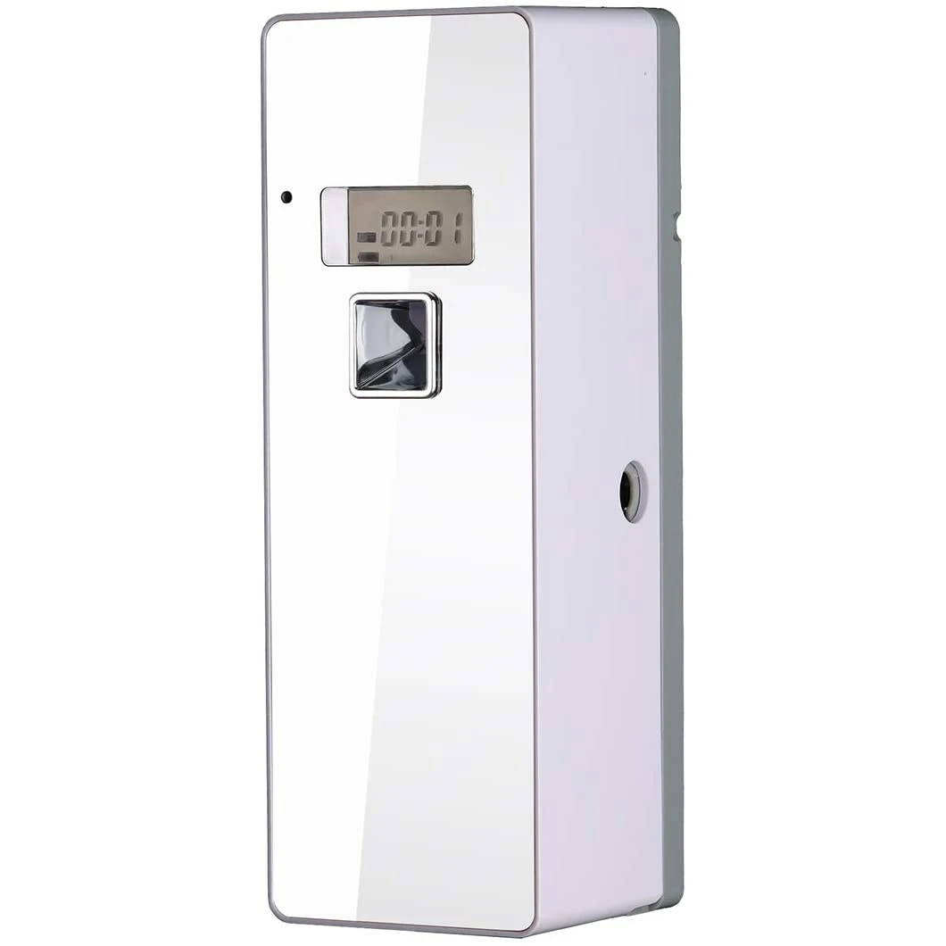 

Free Standing Wall-Mounted Home Odor Neutralizing Automatic Air Freshener Fragrance Aerosol Spray Dispenser White