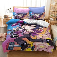 2022 shelly nita game duvet cover pillowcase bedding set single twin full size for kids adults bedroom decor