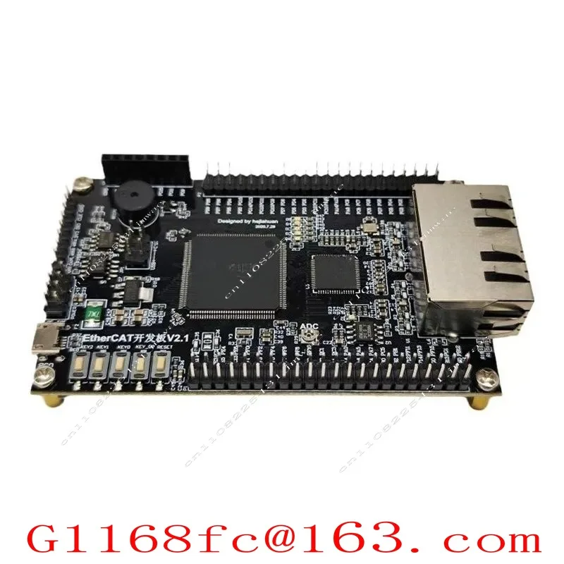Фото Плата для разработки EtherCAT LAN9252+STM32F407, основная плата CIA402, учебная плата №5