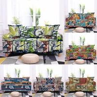 printed fashion sofa cover cool print all inclusive elastic sofa covers for living room letter sectional sofa cushion cover 1pc