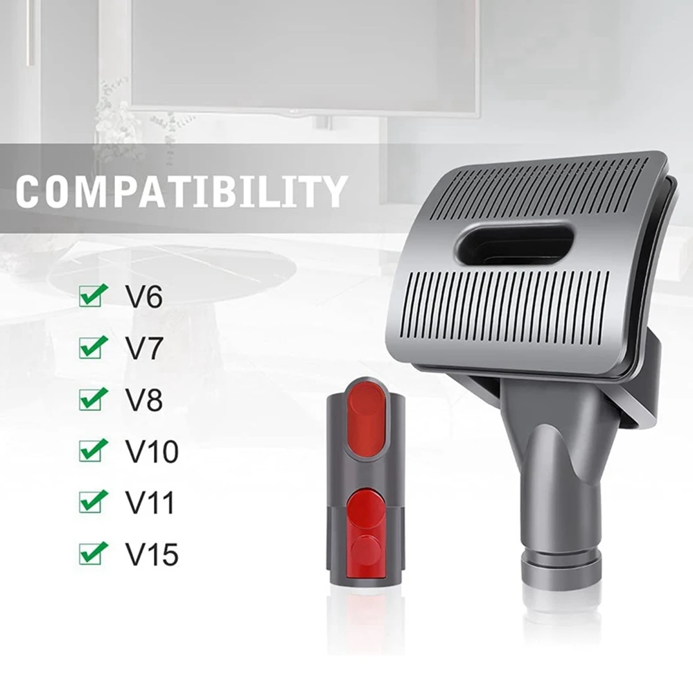 Насадка для ухода за собаками пылесоса Dyson V15 V11 V10 V8 V7 V6 с адаптером быстросъемного