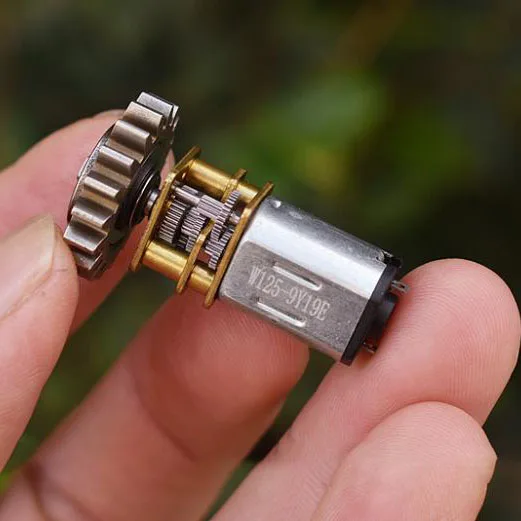 Цельнометаллический редукторный двигатель Mabuchi N20 с редуктором постоянного тока 3 В-6 в 48 об/мин-96 об/мин 1:212 с редуктором с защитой от перегрузки