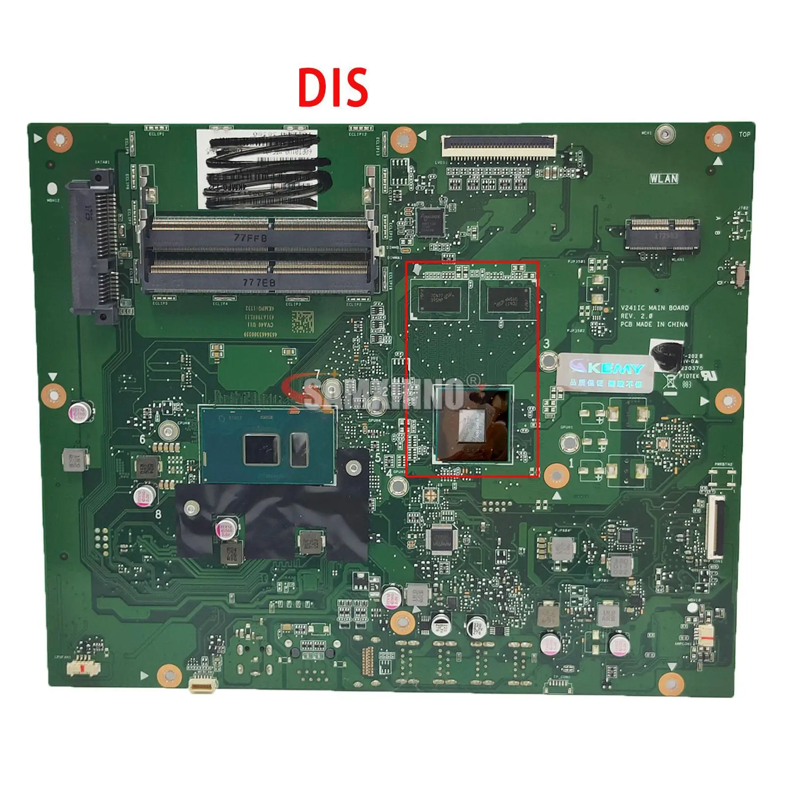 Рисунок 2 - Материнская плата V241IC для Asus V241I V241IC