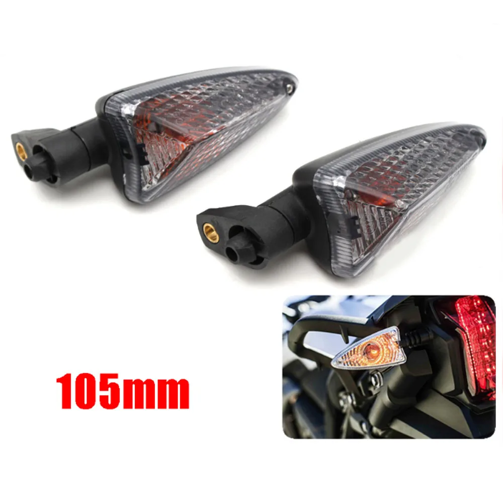 

2Pcs Motocycle Blinker Turn Signal Light Smoke Lamp For Aprilia RSV 4R/ RS4 125/ SR Motard 125/ SXV 550 Front/Rear Light Lamps