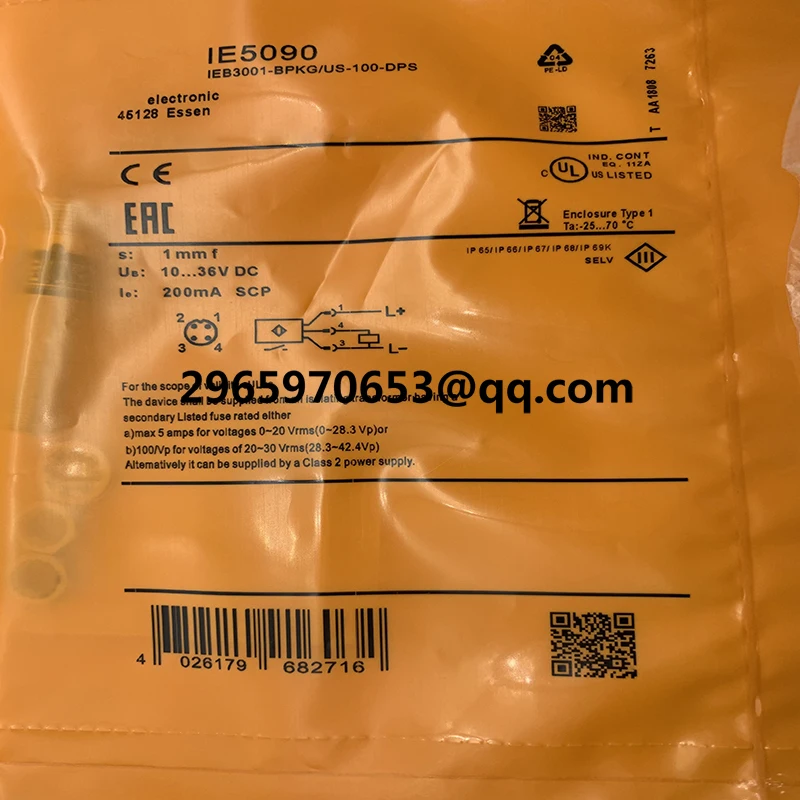 Новый датчик бесконтактного переключателя IE5302 IE5313 IE5317 IE5099 IE5091 IE5092 IE5103 IE5107 IE5100 IE5104