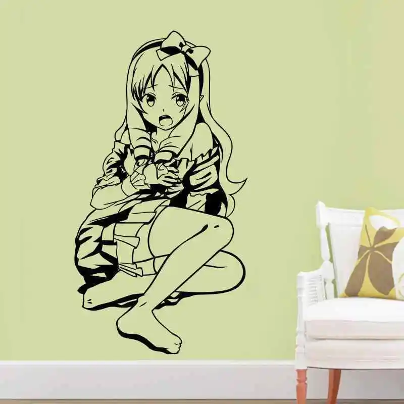 Наклейка на стену Eromanga Sensei стеклянная наклейка автомобиль TIzumi Sagiri виниловый