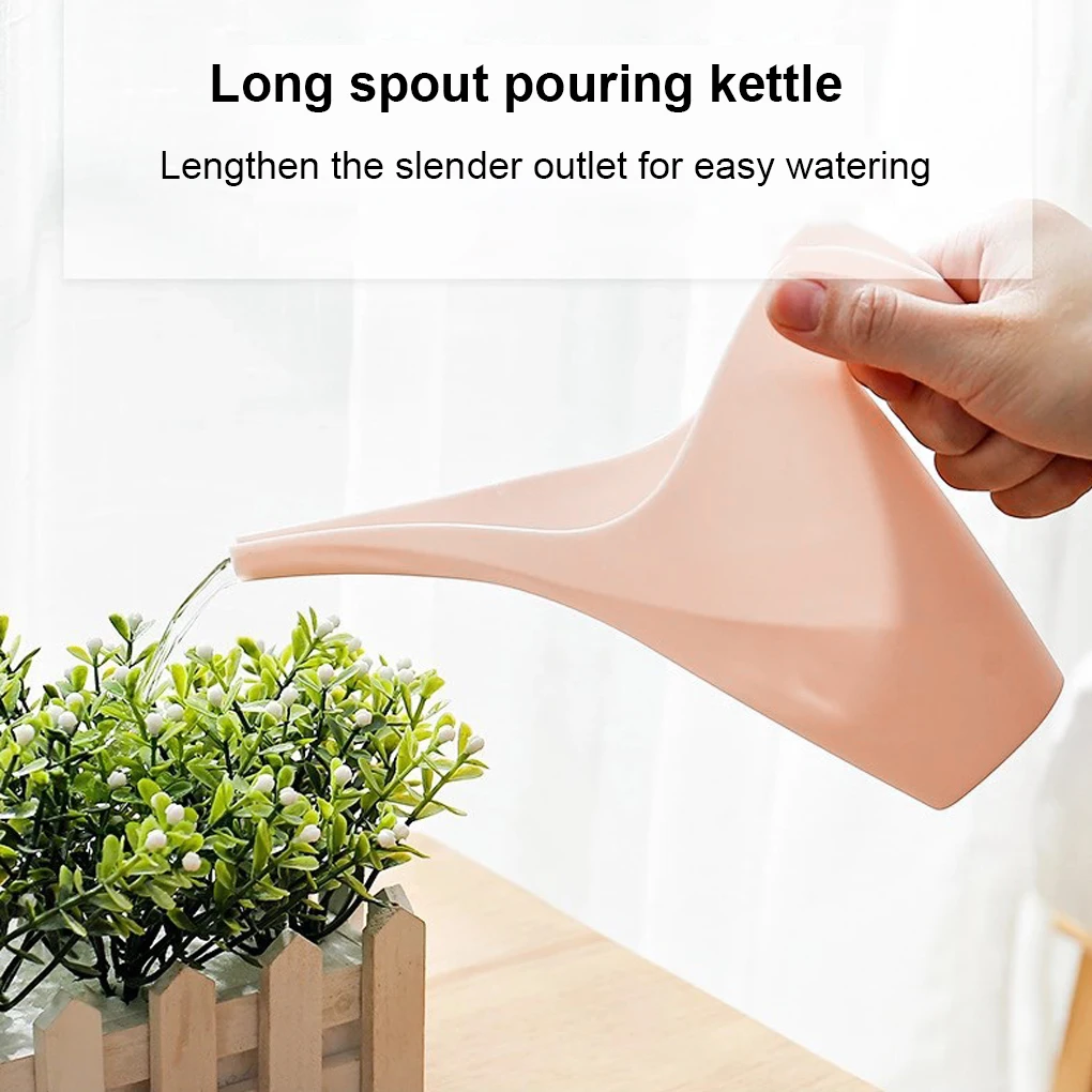

Indoor Outdoor Watering Can Bedroom Garden Courtyard Flower Plant Sprinkling Bucket Long Spout PP Plastic Gardening Tool