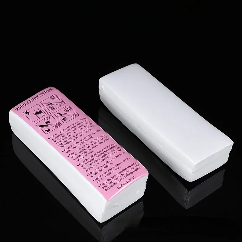 Вощеная профессиональная бумага для удаления волос 100/200 шт