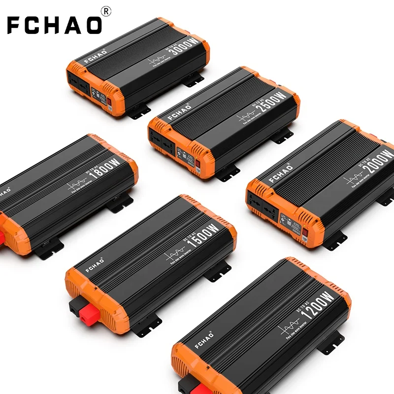 

FCHAO Free Shipping From Warehouses In Europe Without VAT Fast Arrival 1200W 1500W 2KW 3KW Off Grid Solar Inverters 230V 12V 24V